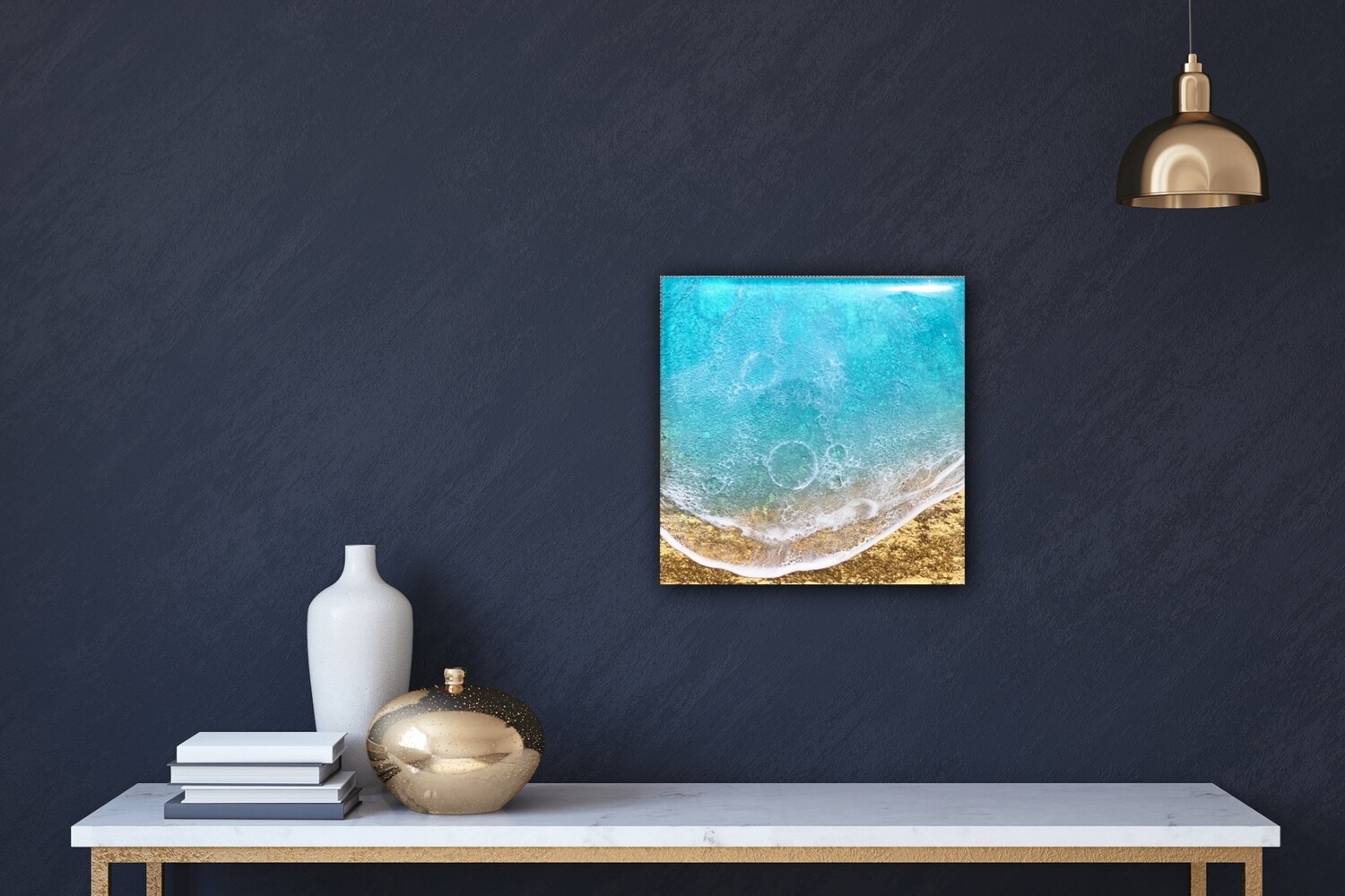 Teal Waves #30