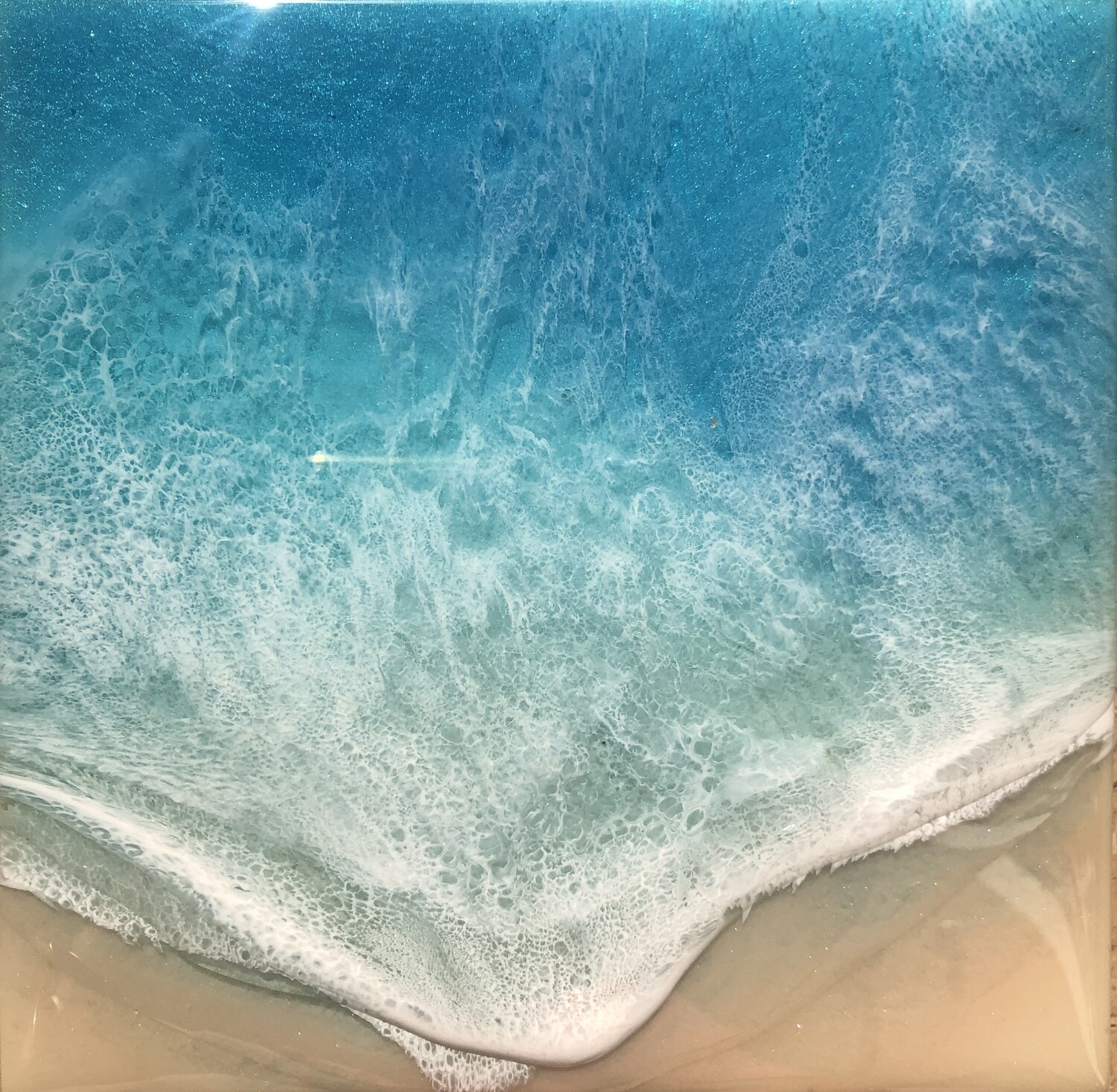 White Sand Beach Waves