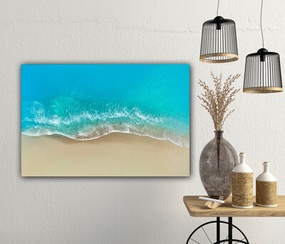 "Love comes like the ocean"