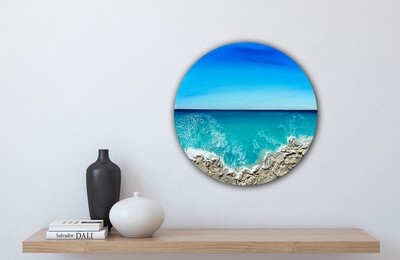 "Feel the ocean breeze"