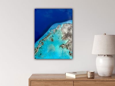 I Dream Of You-aerial-beach-ocean-waves-painting-Miami-artist-ana-hefco
