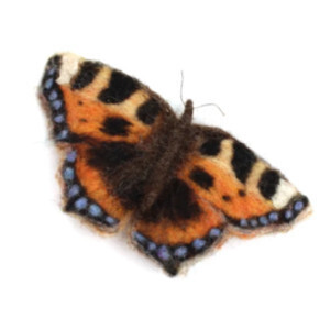 Butterfly Felting Kit - Tortoiseshell Butterfly Felting Kit - Tortoiseshell