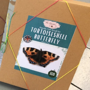 Butterfly Felting Kit - Tortoiseshell