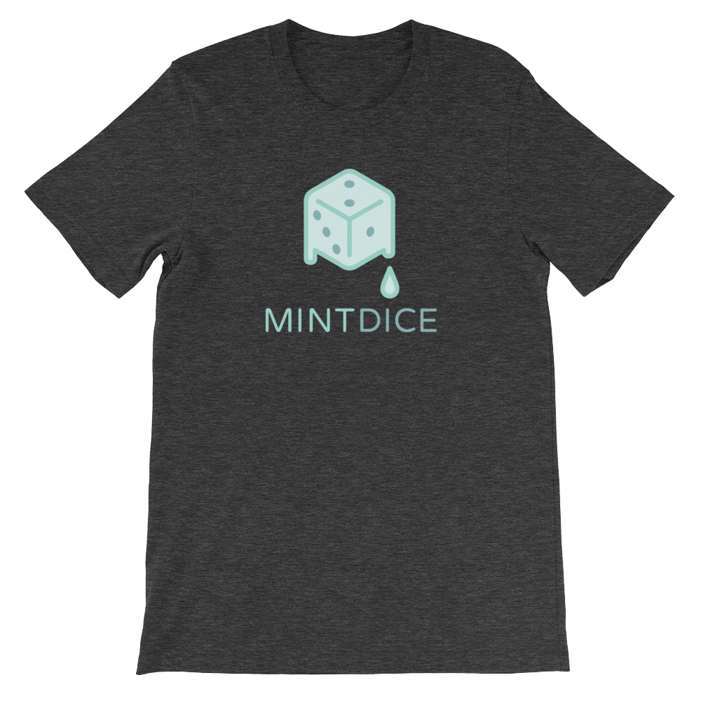 Men&#39;s MintDice T-Shirt Icy-Mint Logo