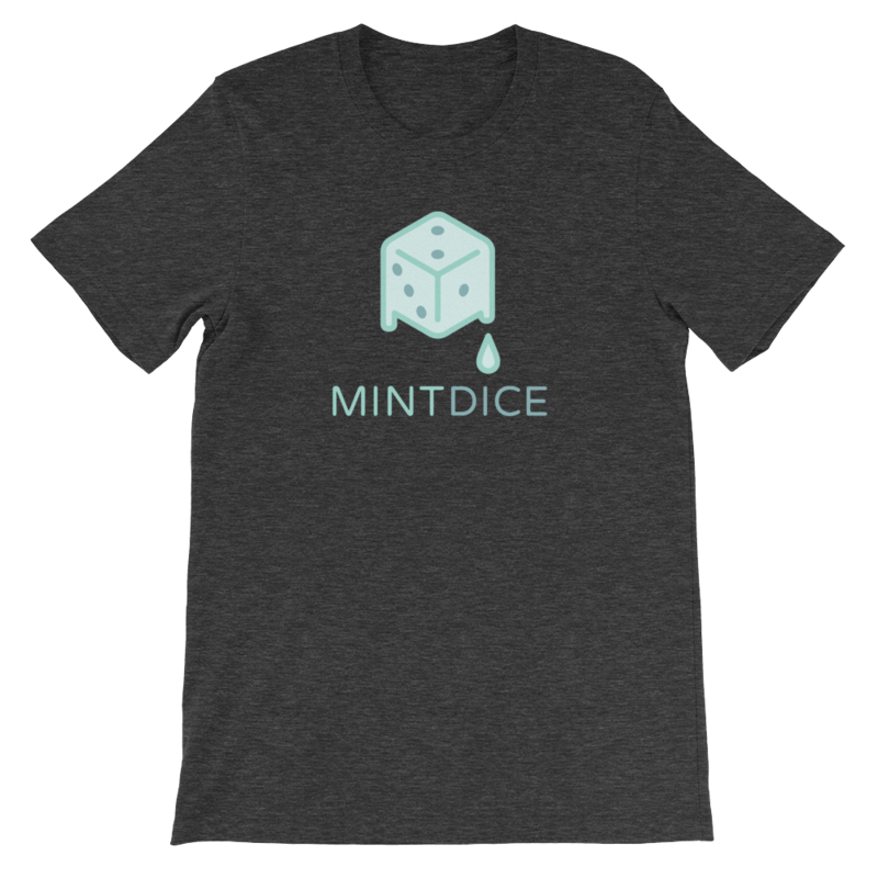 Men&#39;s MintDice T-Shirt Icy-Mint Logo