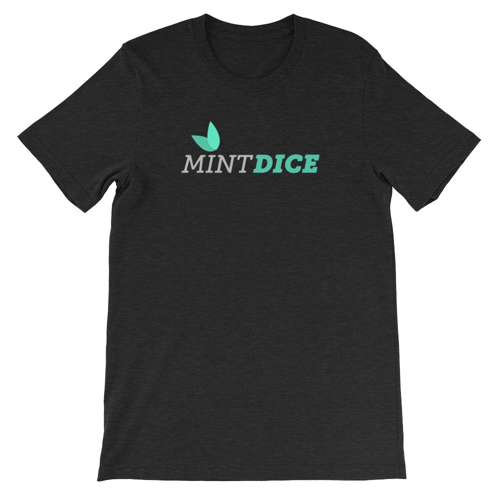 Men&#39;s MintDice T-Shirt Flat Logo