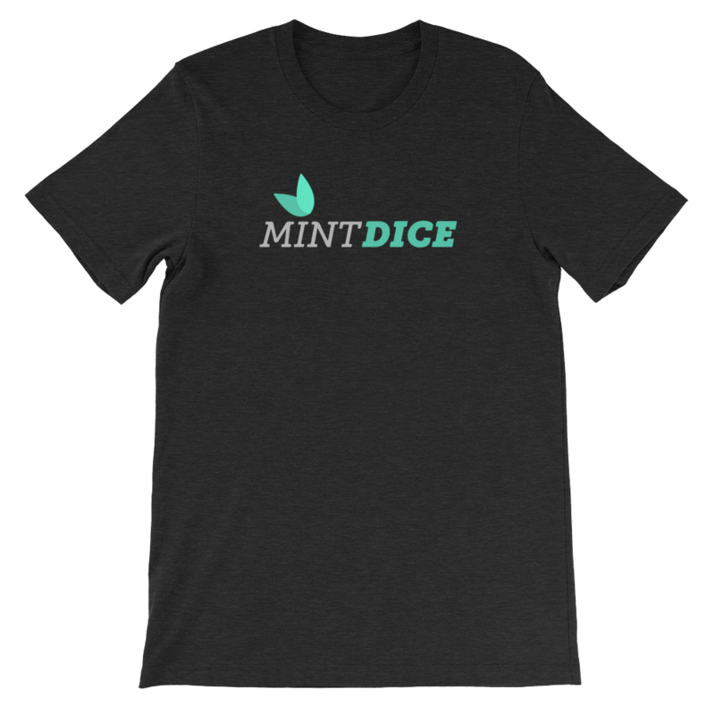 Men&#39;s MintDice T-Shirt Flat Logo