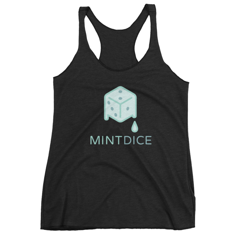 Women&#39;s MintDice Tank Icy-Mint Logo