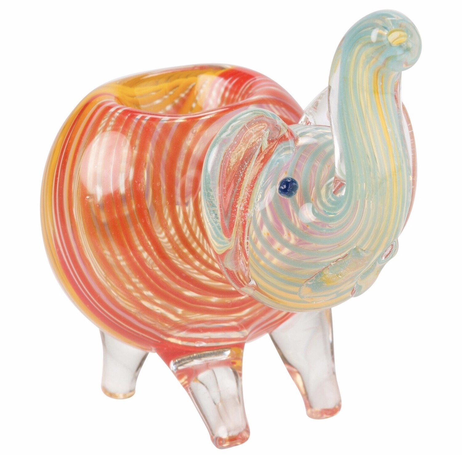 Large Elephant Handheld Glass Pipe