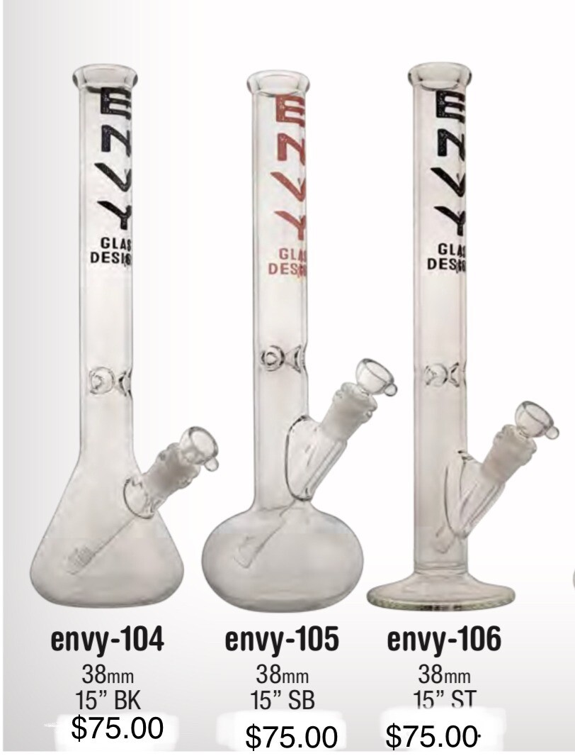 Envy Glass - Ground Glass Design 38mm 15&quot;