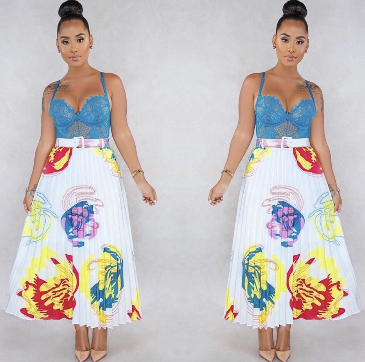 Flowers Skirt