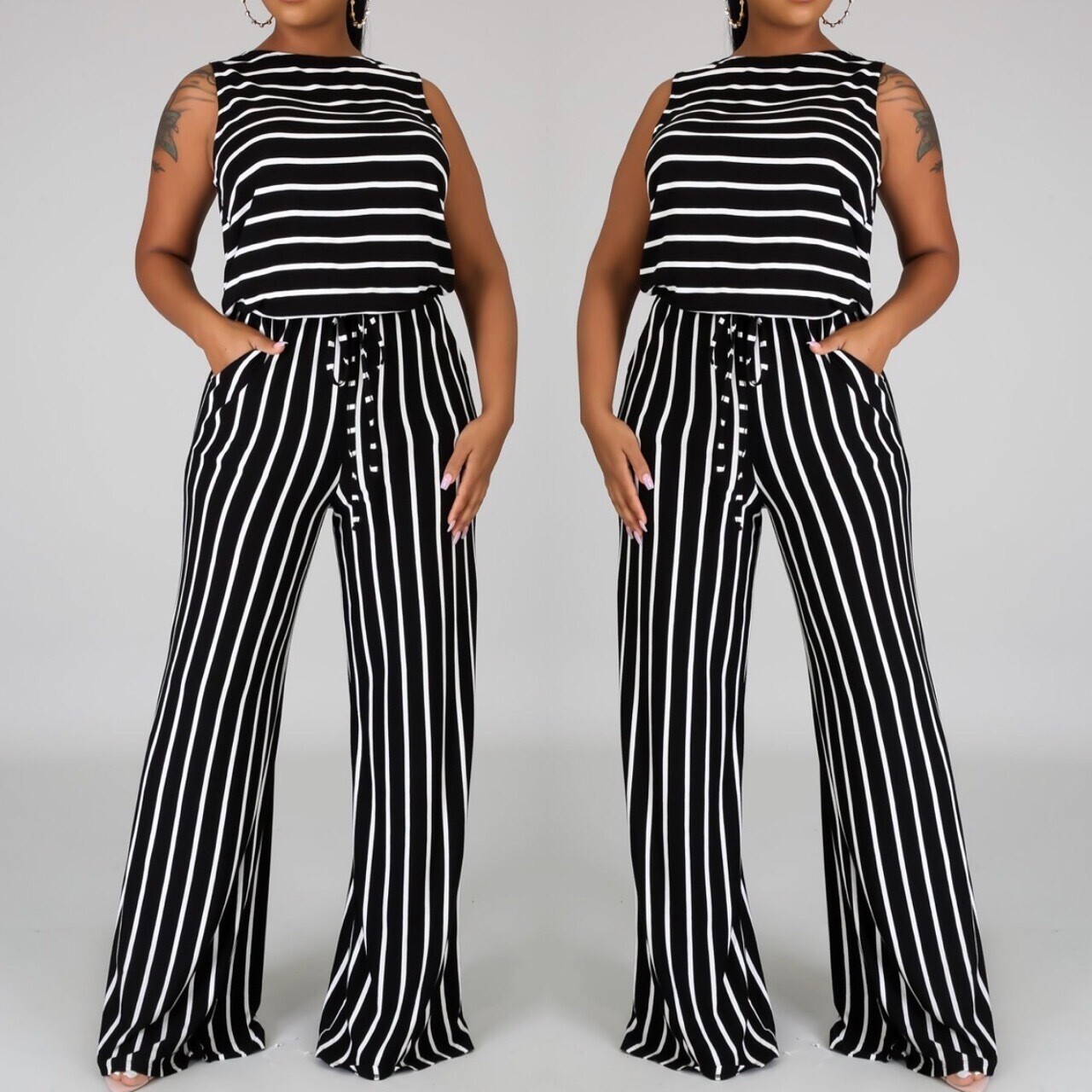Zee Jumpsuit B/w