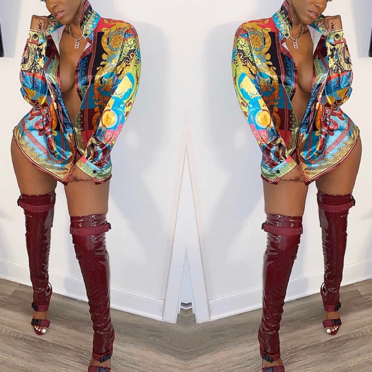 Vikky Print Shirt