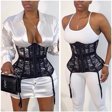 Lace Boned Corset 