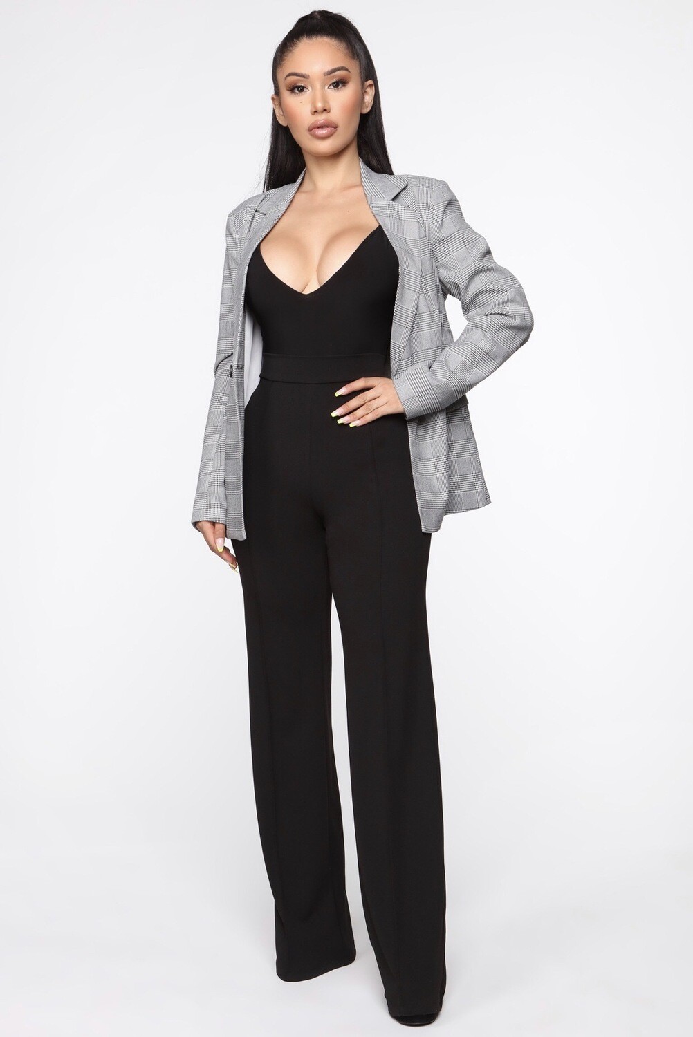  High Waist Pants Black