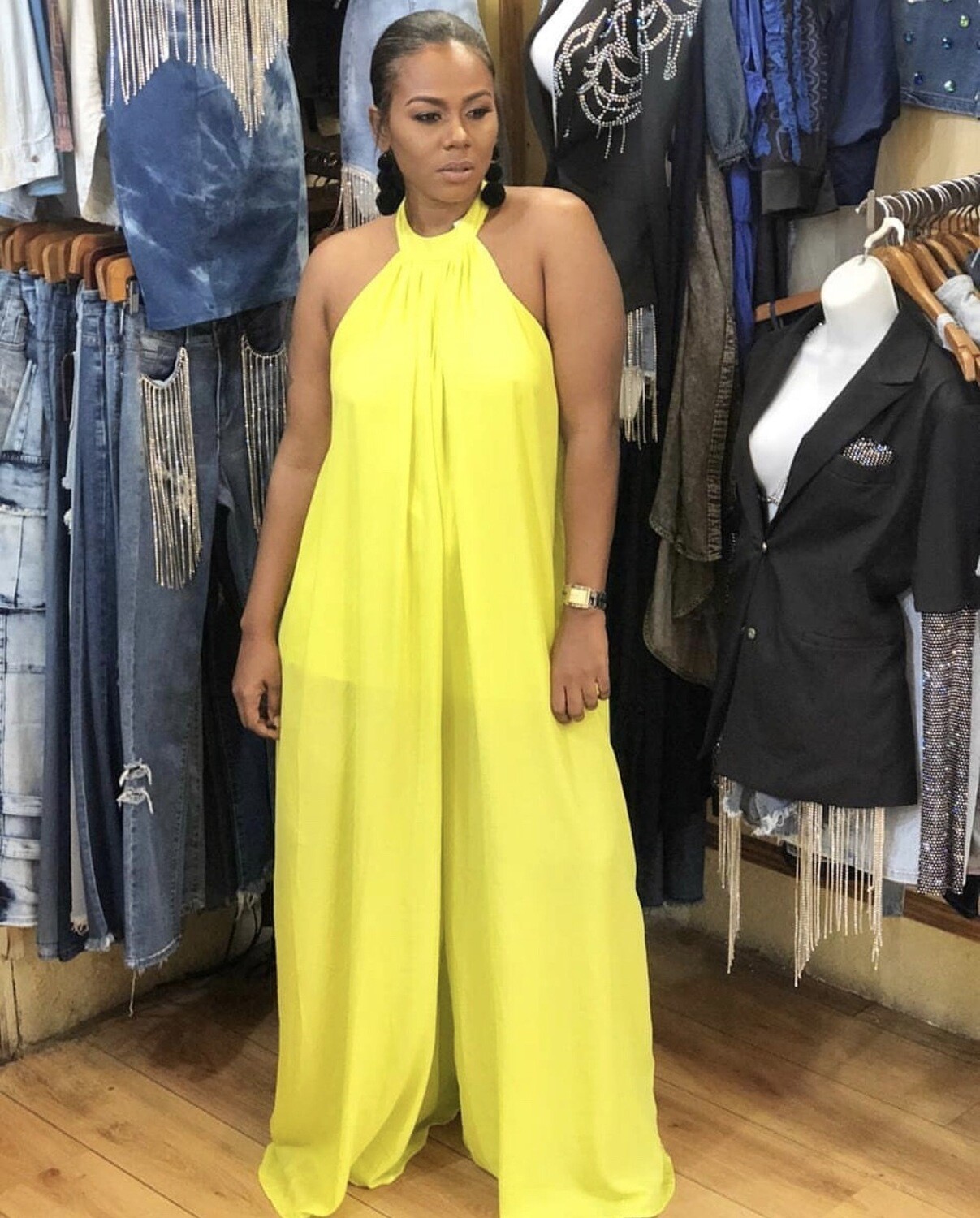 My Jumpsuit Yellow