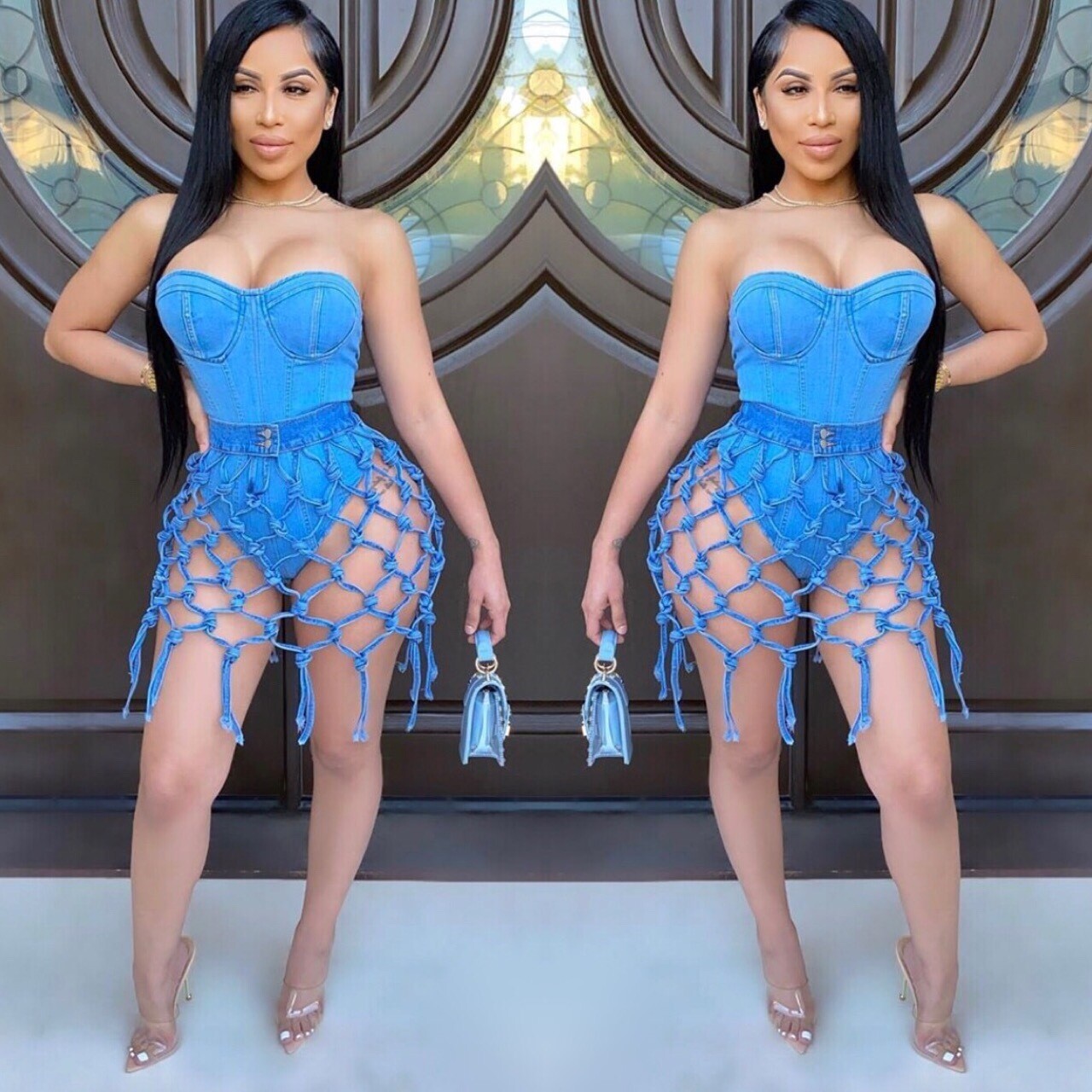 Rope Denim Set
