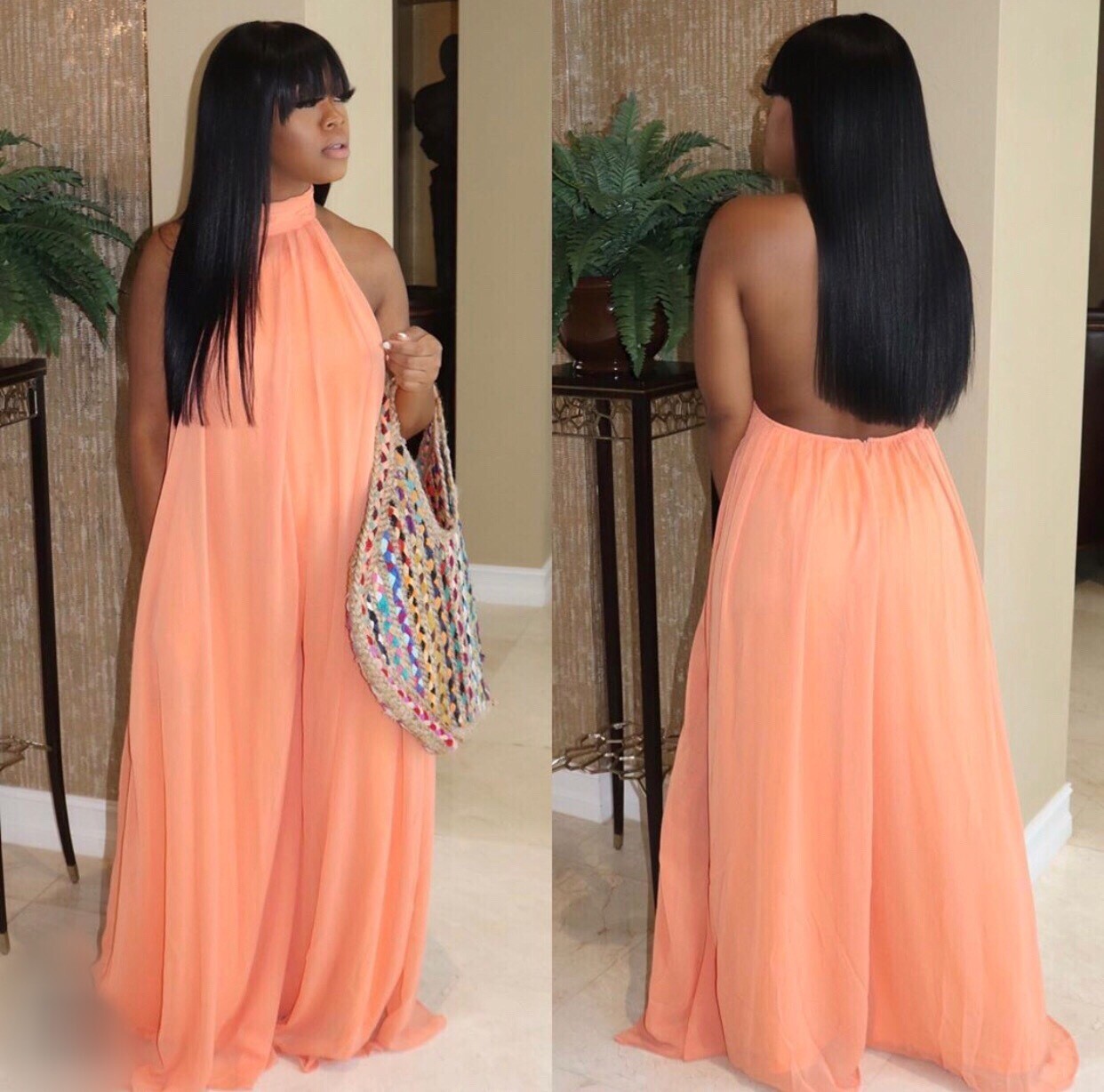 Queen Jumpsuit Orange