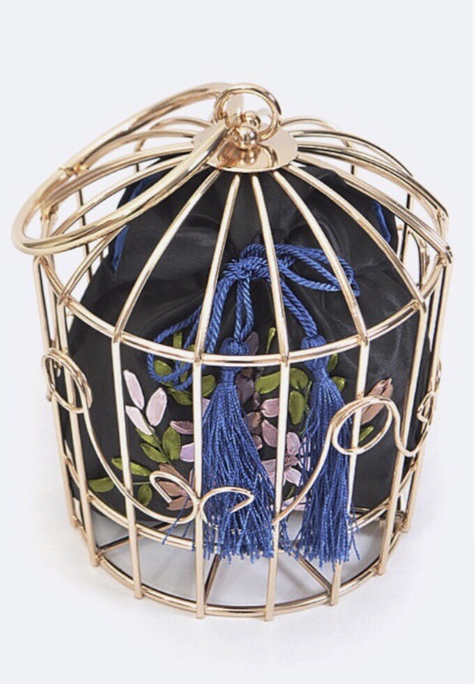 Bird Cage Clutch