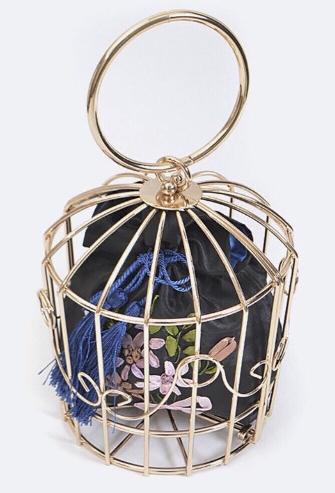 Bird Cage Clutch