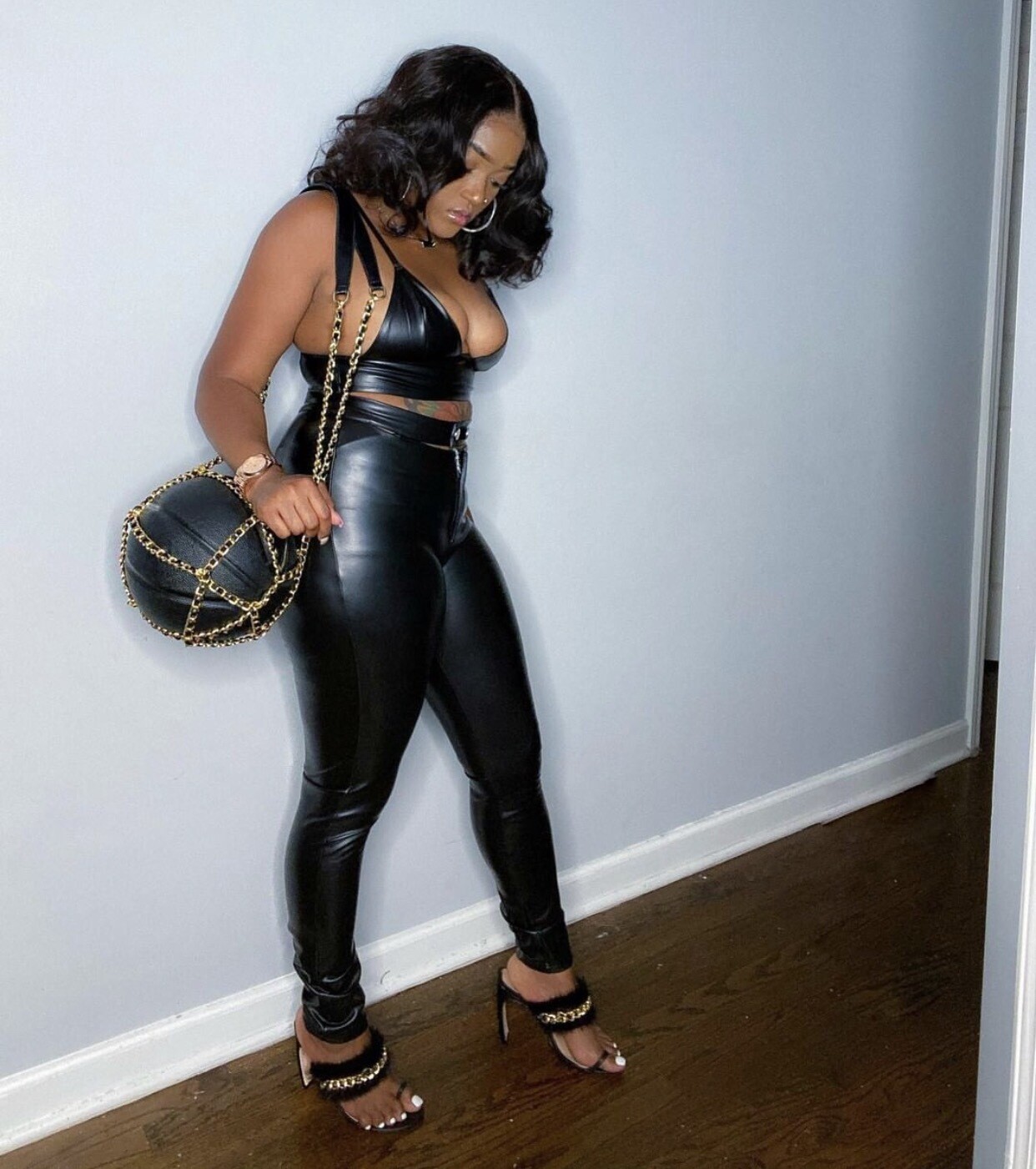 Black Basketball Bag