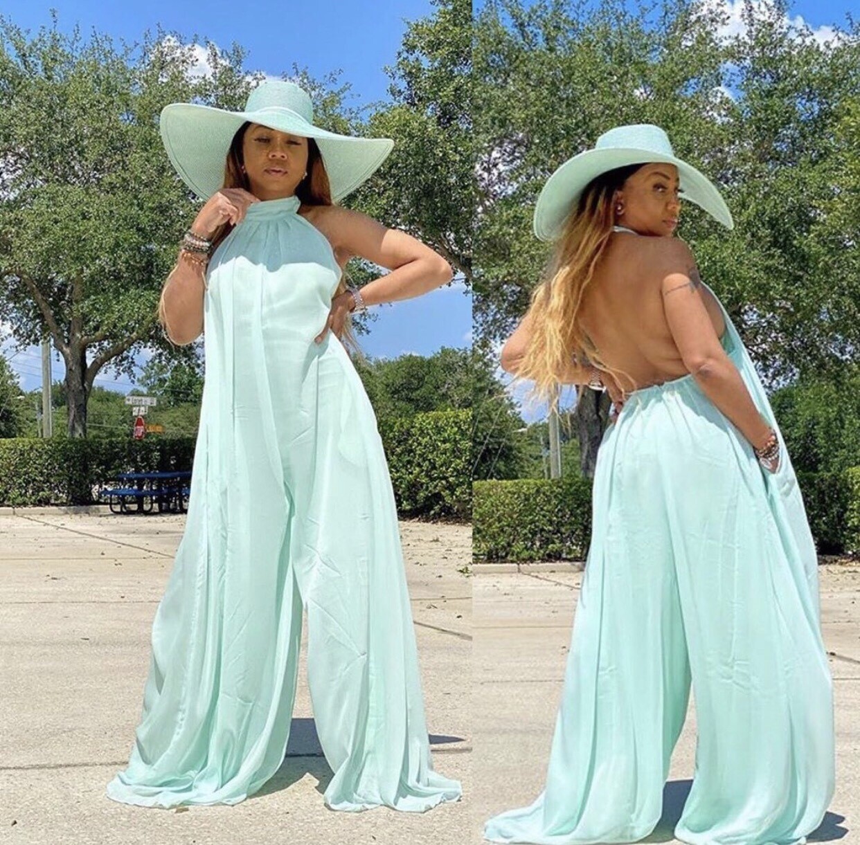 Queen Jumpsuit Mint 