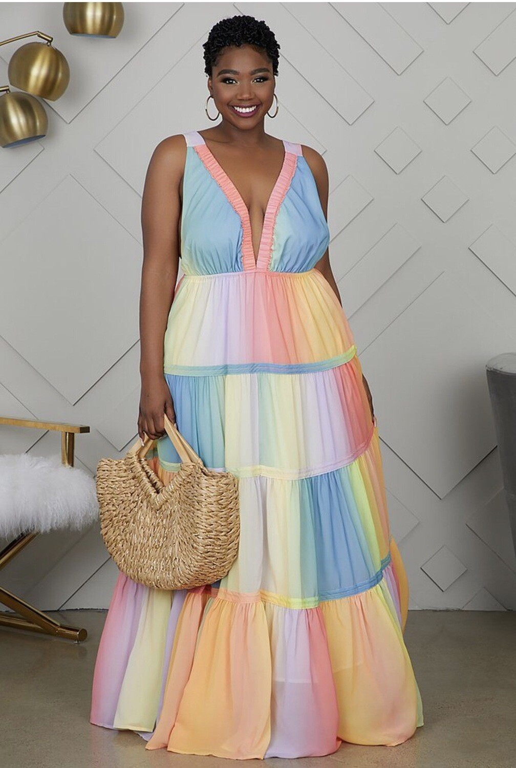 Color Maxi Plus-size