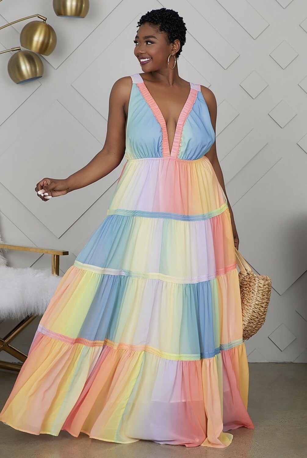 Color Maxi Plus-size