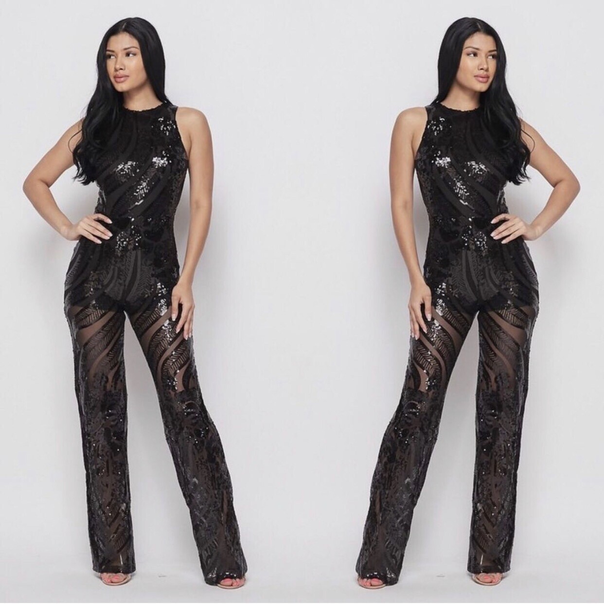 Sequin Jumpsuit
