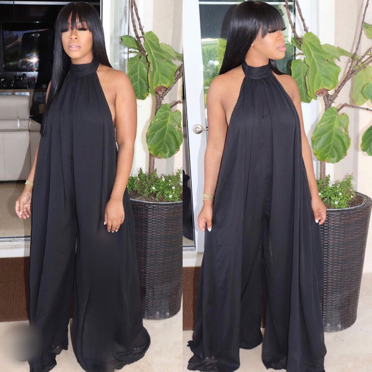 Queen Jumpsuit Black
