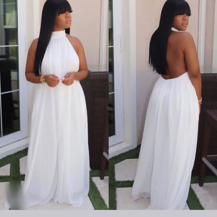 Queen Jumpsuit White