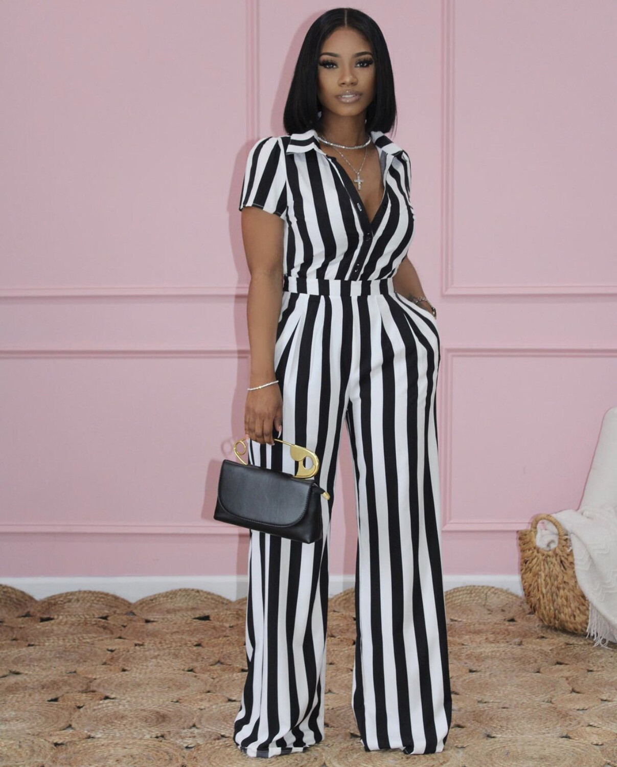 Strip Jumpsuit