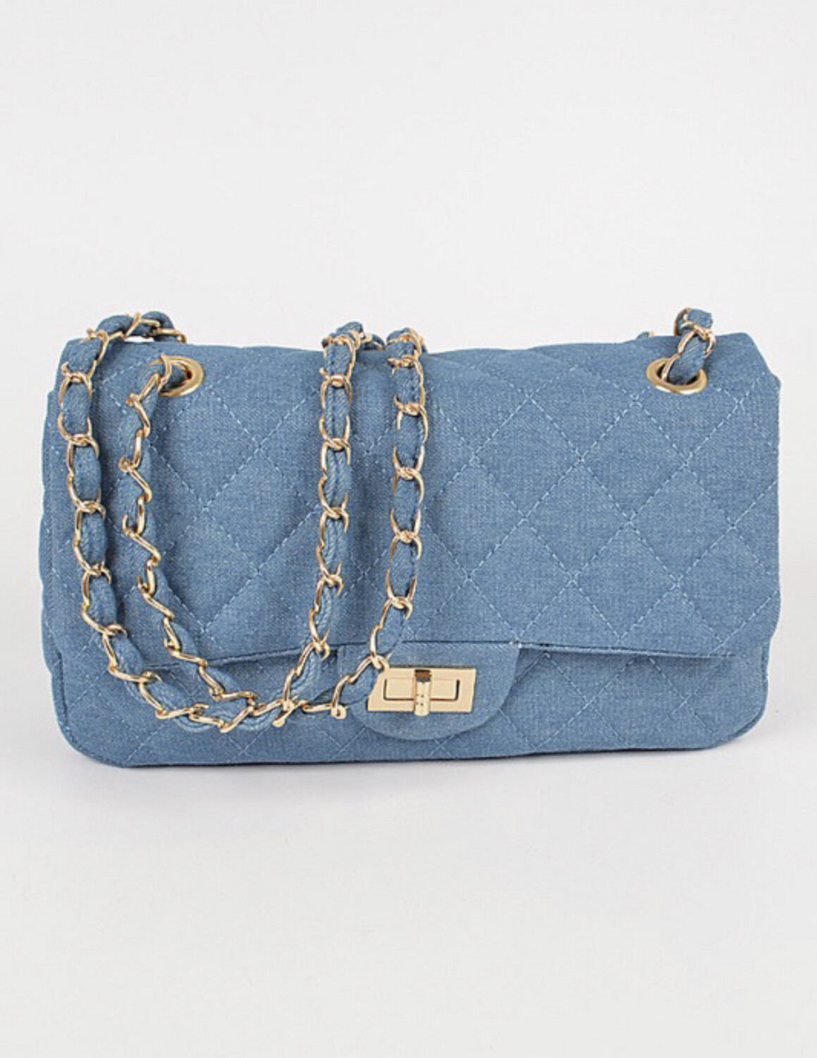 Denim Dinner Clutch