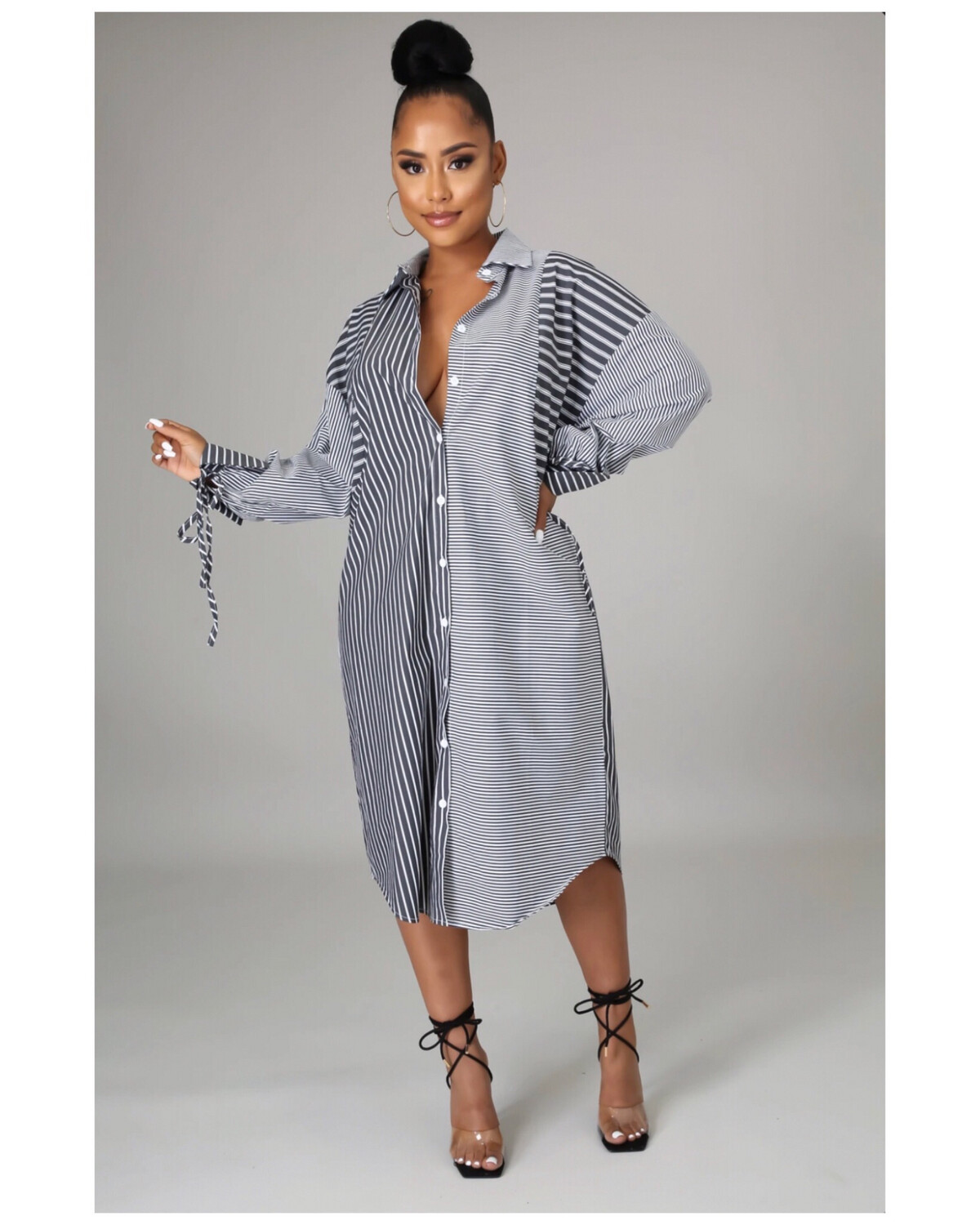 Boy Friend Shirt Dress 
