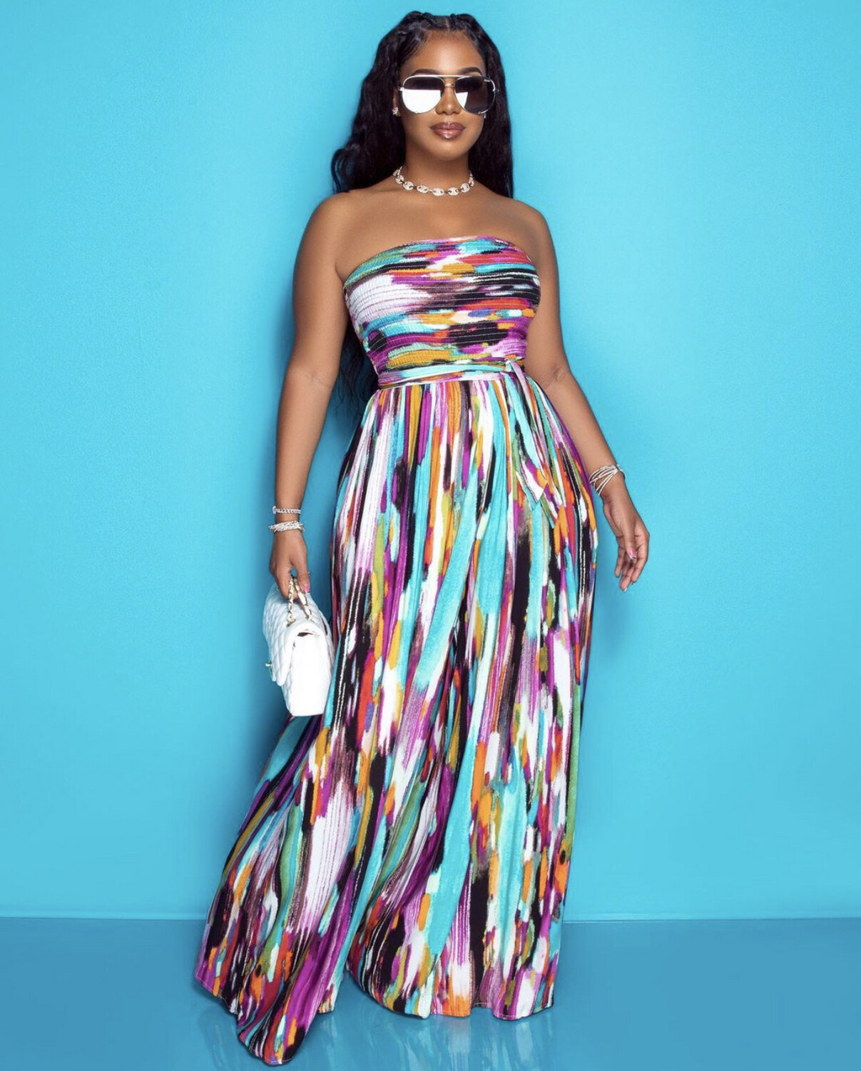Mixed Me Up Jumpsuit