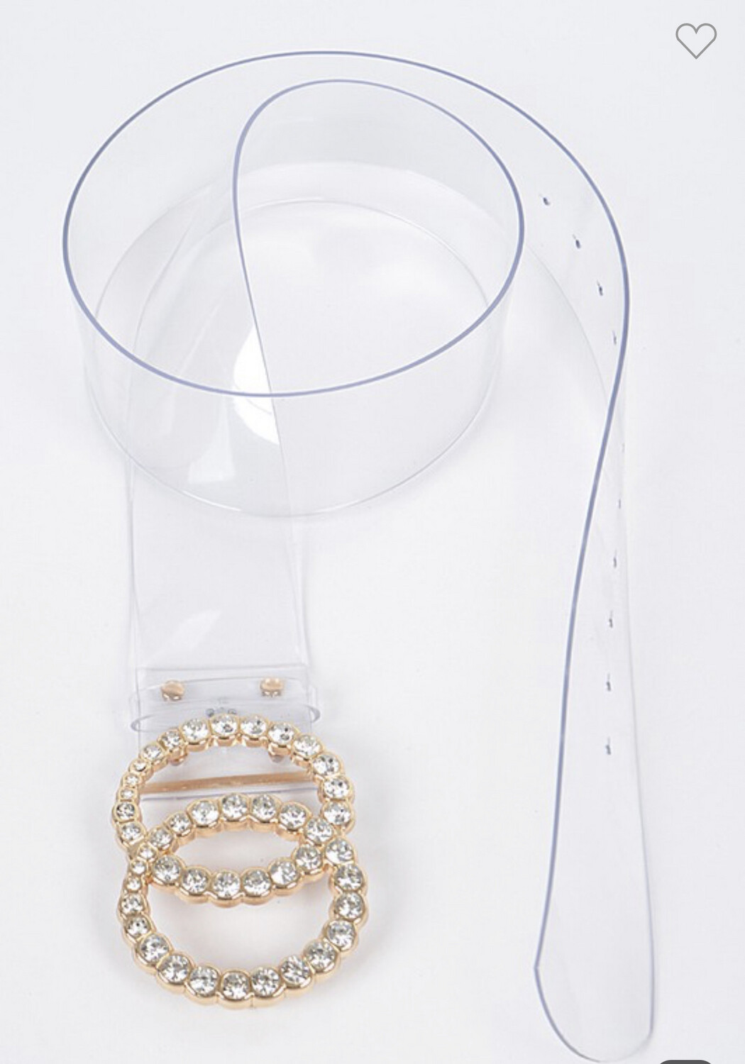 Rhinestone Buckle
