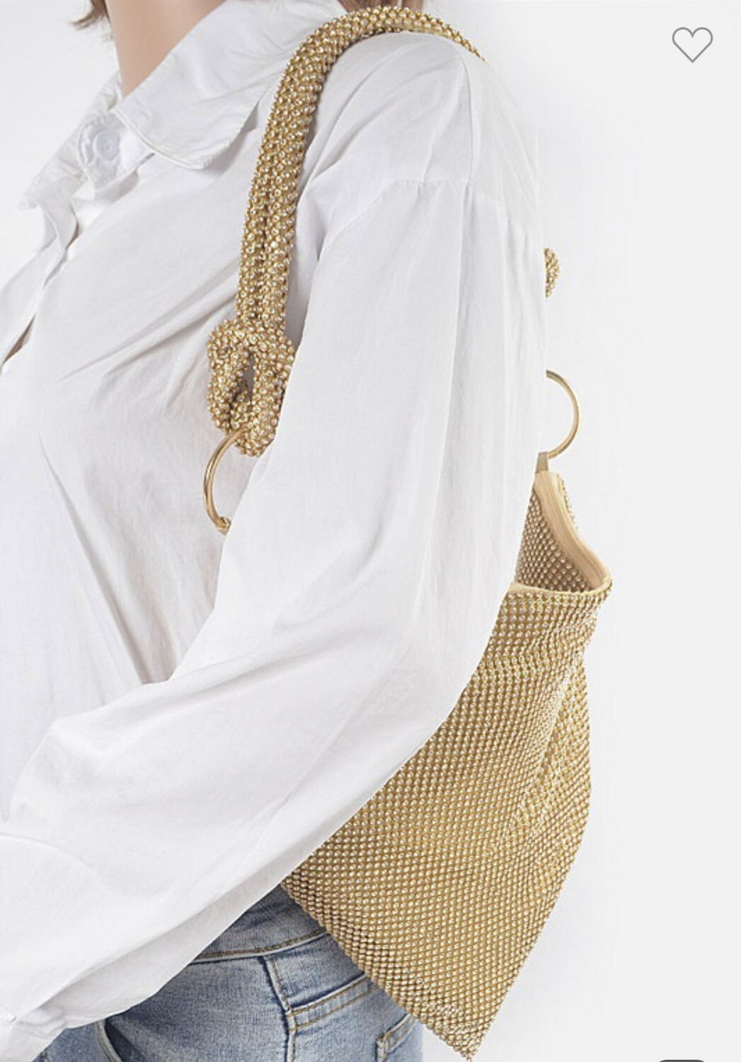 Rhinestone Shoulder Bag