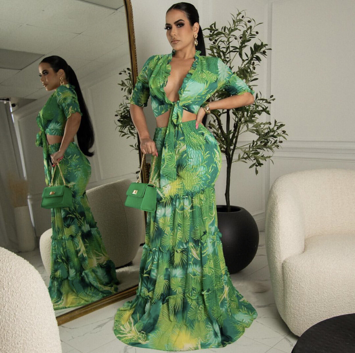 Tina Set Green