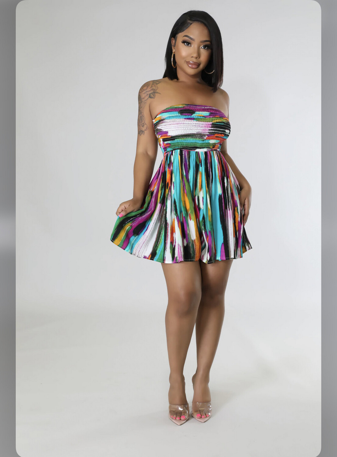 Mixed Up Romper