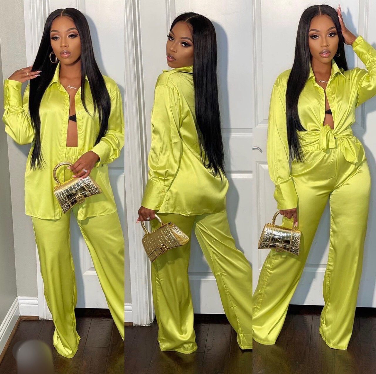 Neon Pants Set