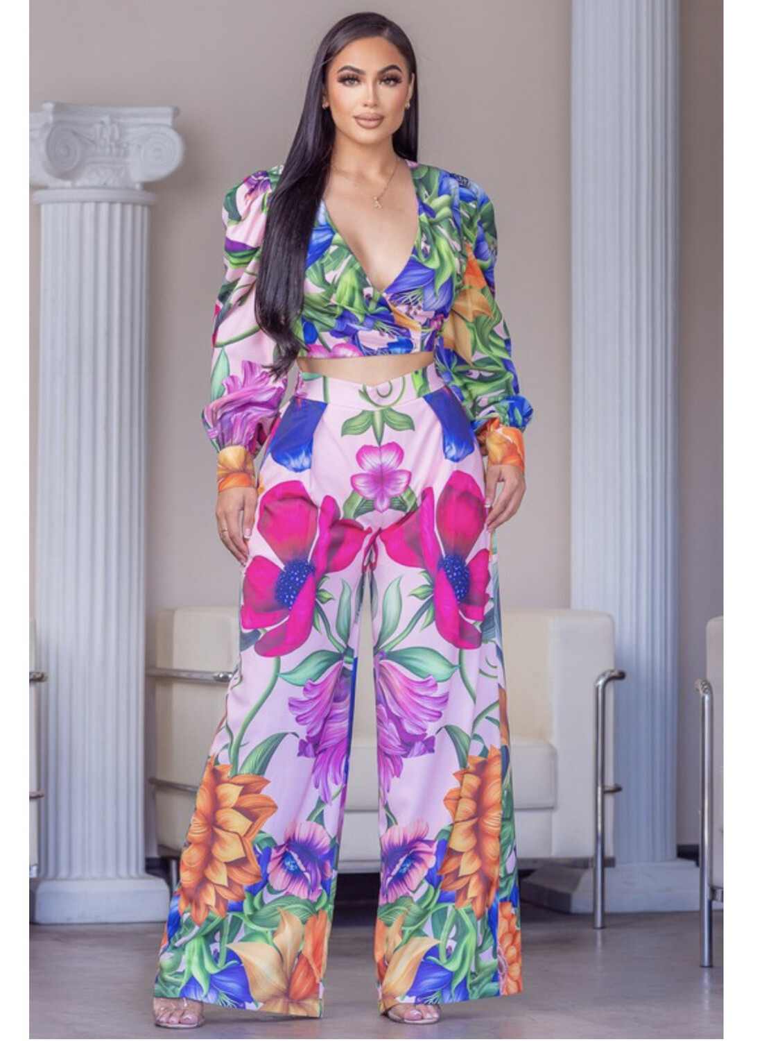 Flowers blooming Set