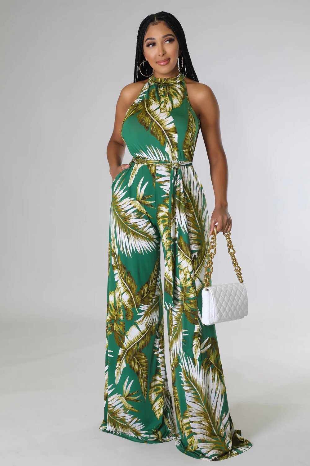 Palm Leaf Jumper
