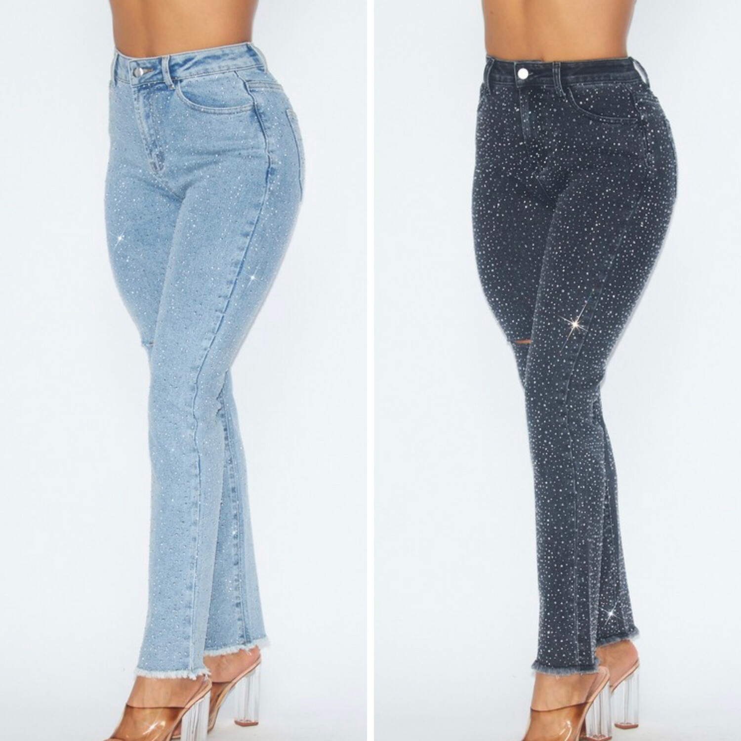 Diamond Stud Jeans