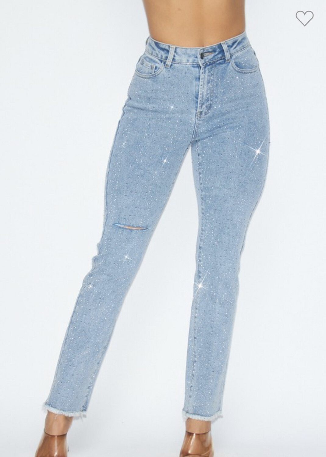 Diamond Stud Jeans