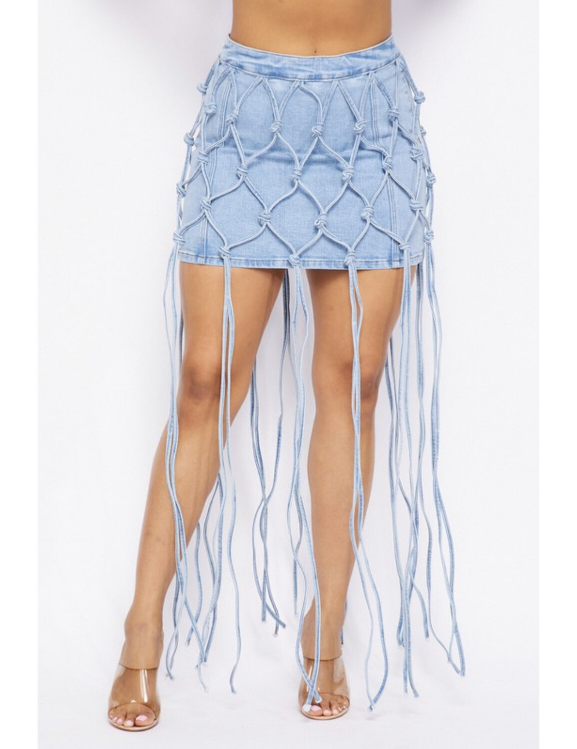 Cage Short Skirt