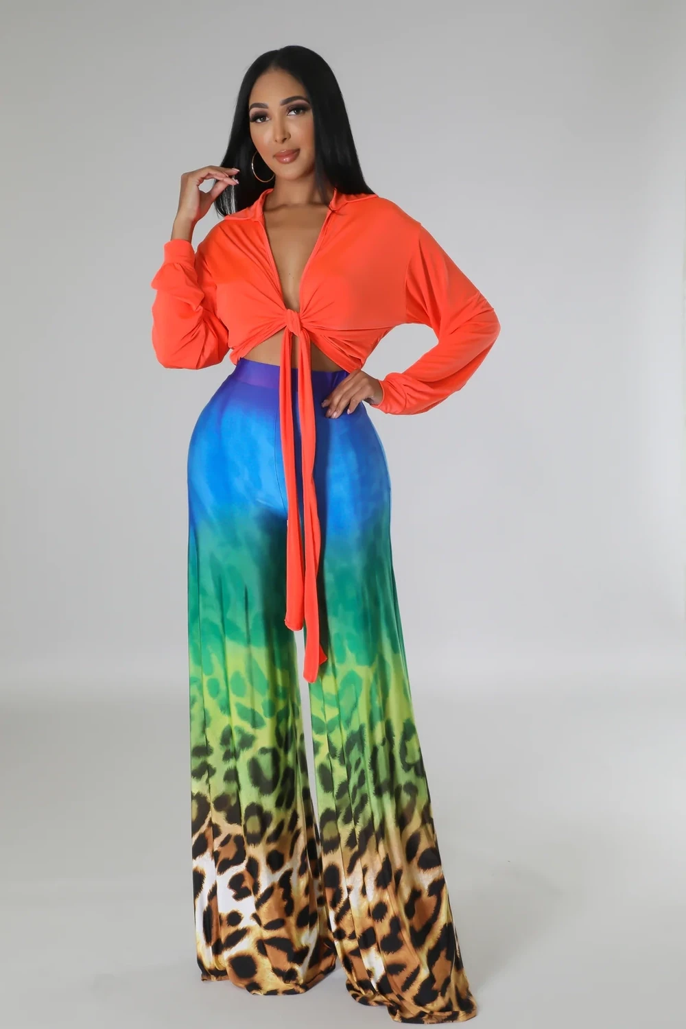 Printed leg set