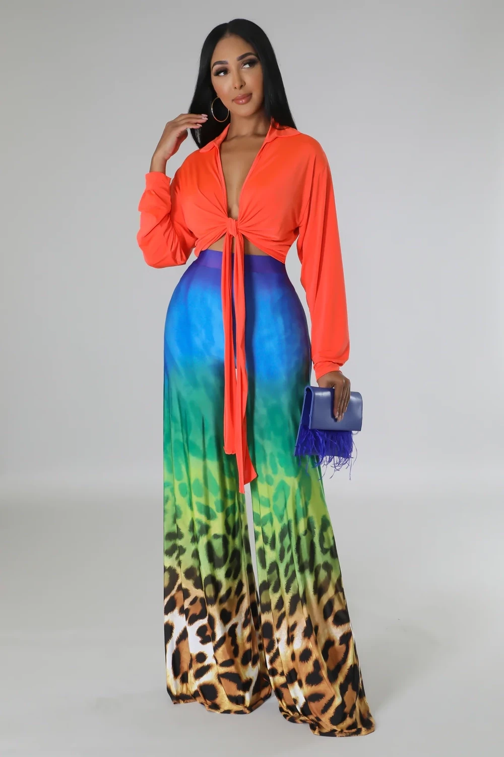 Printed leg set