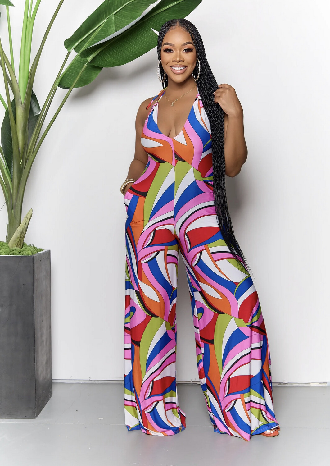 Just Checking Jumpsuit