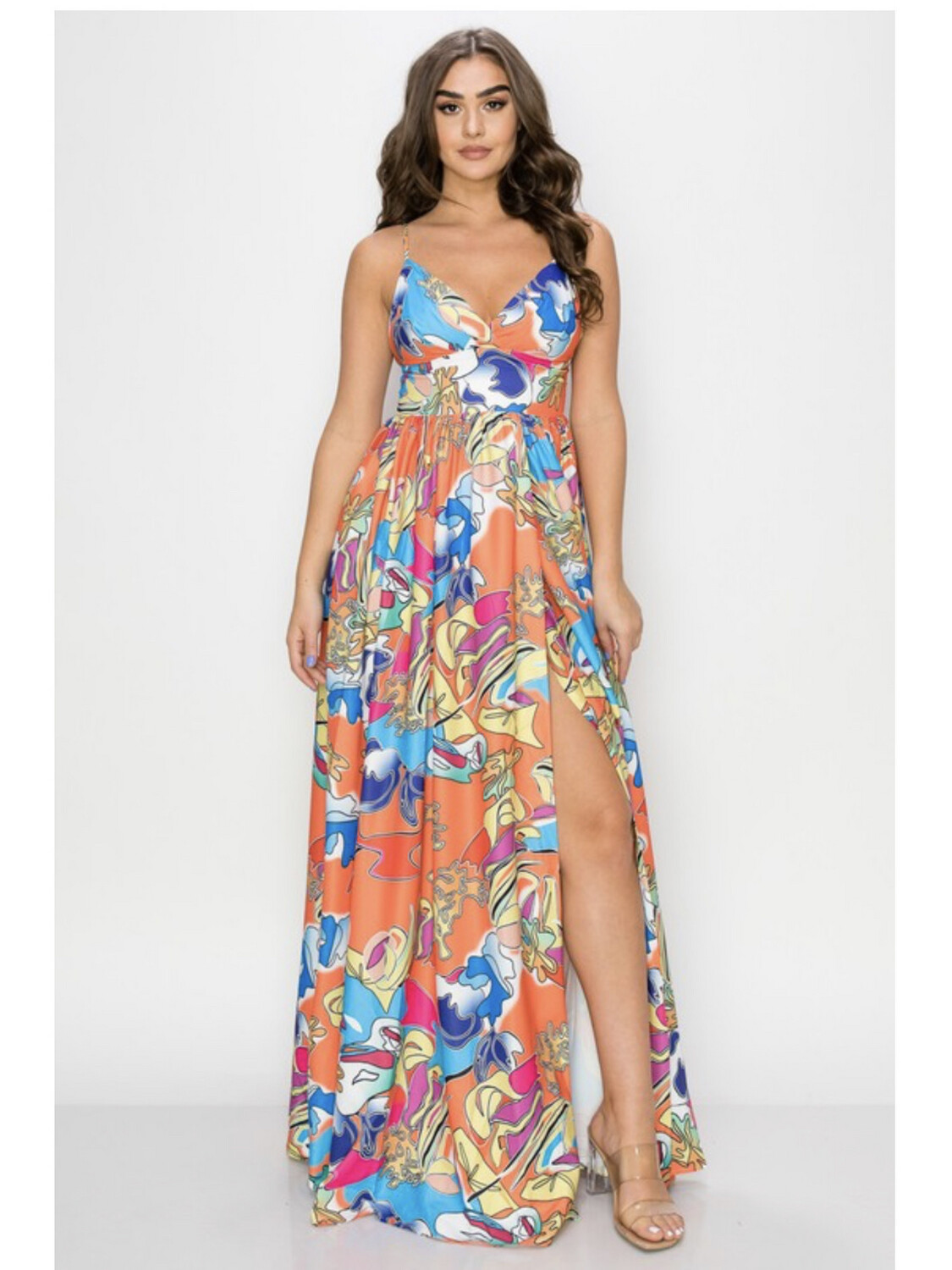 Orange Sky Dress