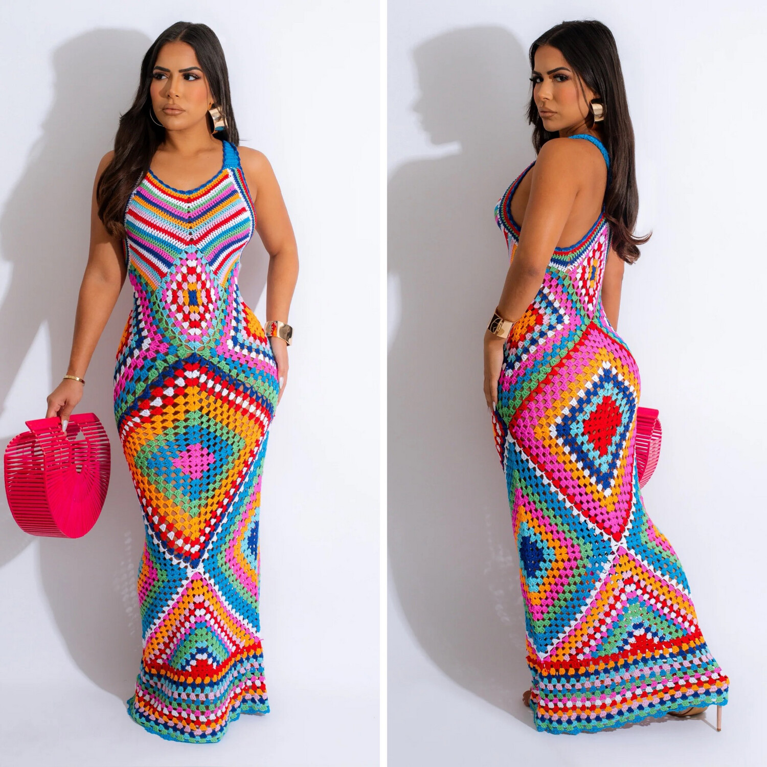 Crochet Maxi Dress